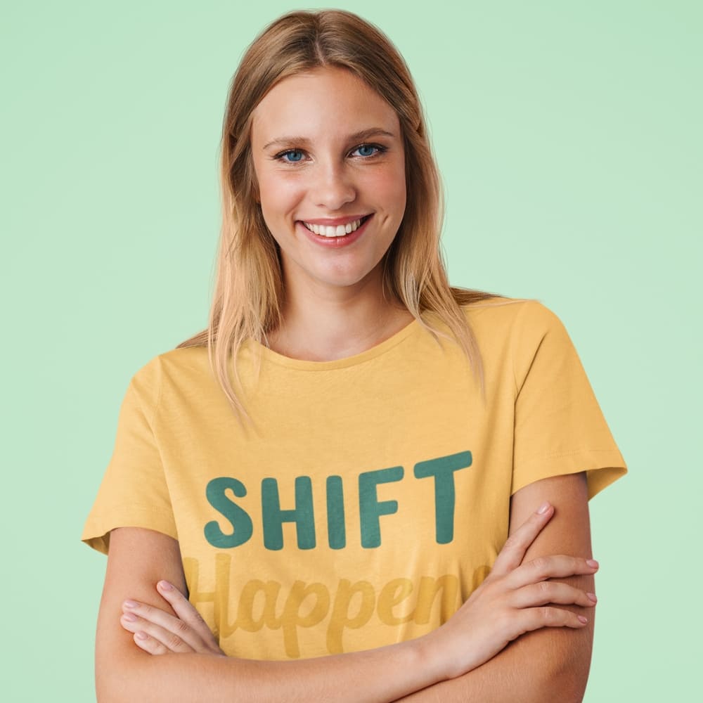 SHIFT Happens Heavyweight Cotton Nurse T-Shirt