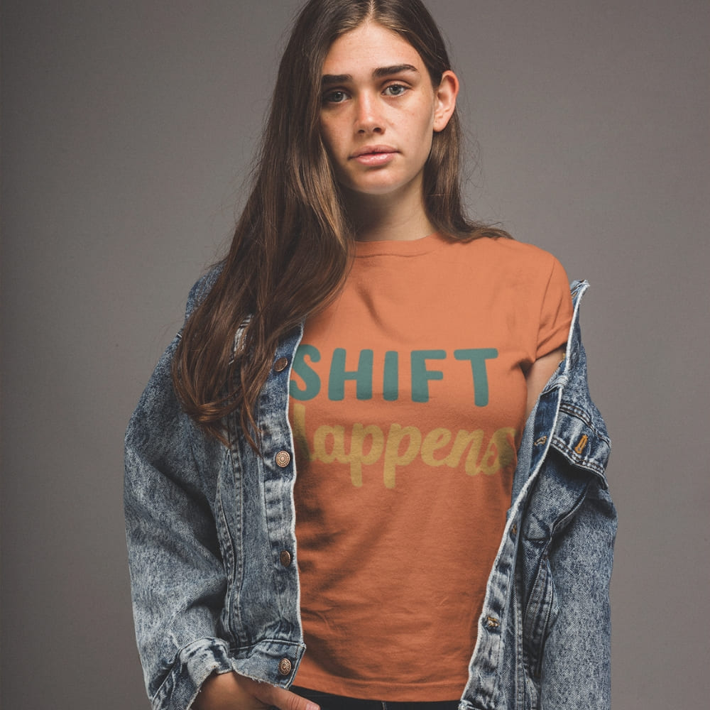 SHIFT Happens Heavyweight Cotton Nurse T-Shirt