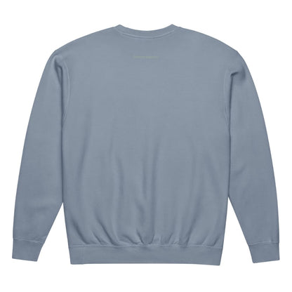 Blue sweatshirt on a white background
