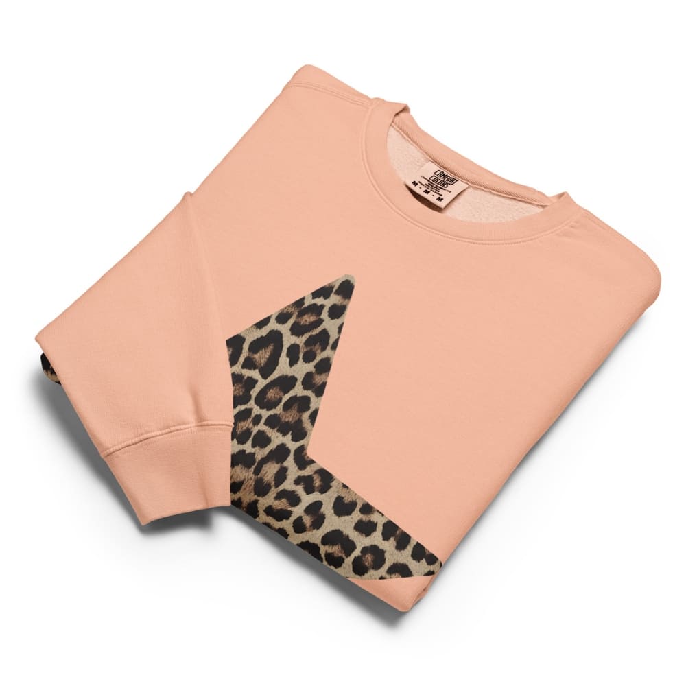 The Leopard Star™ Comfort Colors® Crewneck
