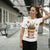 Fueled by Caffeine and Chaos Teacher T-Shirt – Organic Cotton Graphic Tee for Educators & Creatives