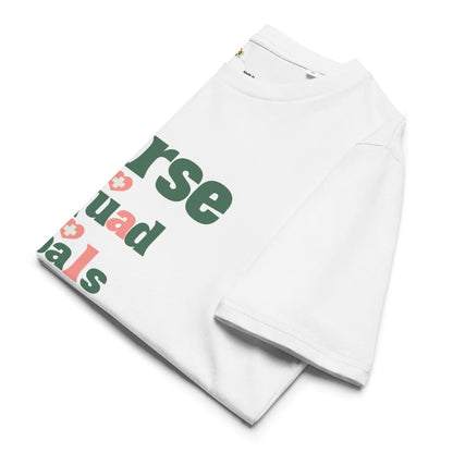 Nurse Squad Goals T-Shirt | Cute Organic Cotton Medical Team Tee | Nurse Gift