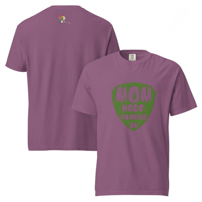 Mom Mode Always On T-Shirt | Garment-Dyed Heavyweight Cotton Tee | Funny Mom Life Gift