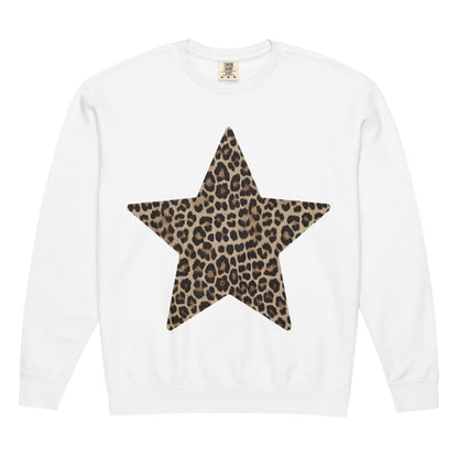 The Leopard Star™ Comfort Colors® Crewneck
