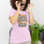Graphic t-shirt with text “Cool Moms Raise Cool Kids” in bold vintage font – fun parenting design on soft garment-dyed cotton tee