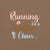Running On Coffee & Chaos Garment-Dyed T-Shirt | Funny Mom Life Cotton Tee | Gift for Busy Moms