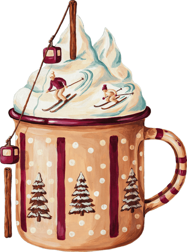 Après Cocoa™ hand-painted artwork