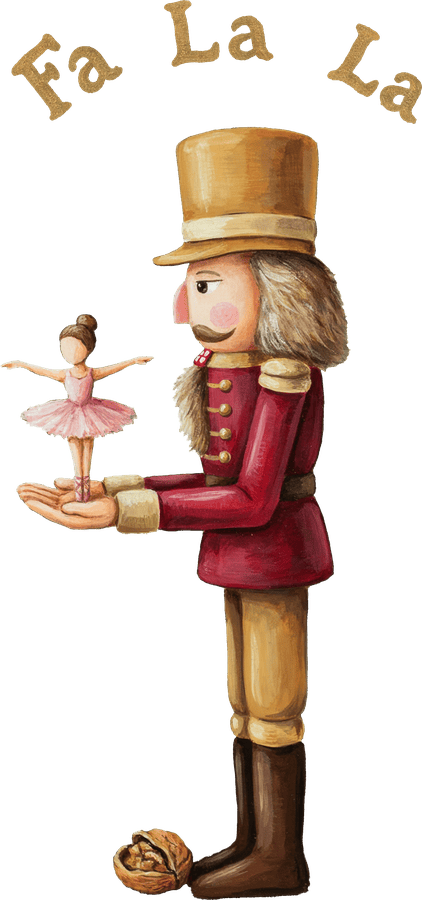 Pas de Deux™ hand-painted artwork