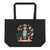 Tiny Patients Huge Heart – Pediatric Nurse Large Organic Tote Bag