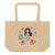 Tiny Patients Huge Heart – Pediatric Nurse Large Organic Tote Bag