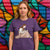 Peacaeful Mom and Child Coffee T-Shirt – Garment-Dyed Cotton Comfort