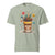 Fueled by Caffeine and Chaos Teacher T-Shirt – Organic Cotton Graphic Tee for Educators & Creatives