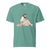 Peaceful Mom and Child Coffee T-Shirt – Garment-Dyed Cotton Comfort