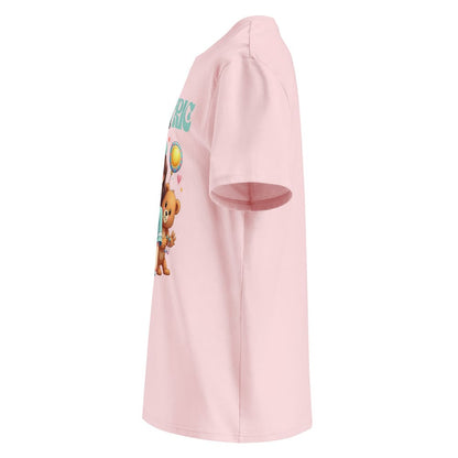 Pediatric Nurse T-Shirt – Cute Bear & Candy Nurse Design – Organic Cotton Tee