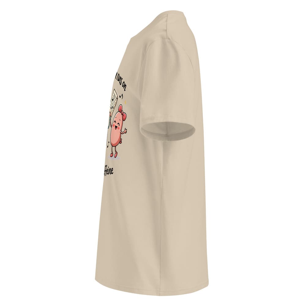 My Classroom Runs on Treble & Caffeine – Funny Music Teacher Gift – Cute Coffee & Music Cartoon Design – Eco-Friendly Shirt