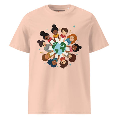 Diversity Kids Around the World T-Shirt – Heart Earth Organic Cotton Tee