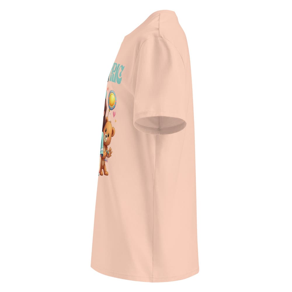 Pediatric Nurse T-Shirt – Cute Bear & Candy Nurse Design – Organic Cotton Tee