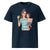 Powered by Deadlines & Diapers T-Shirt – Working Mom Organic Cotton Tee