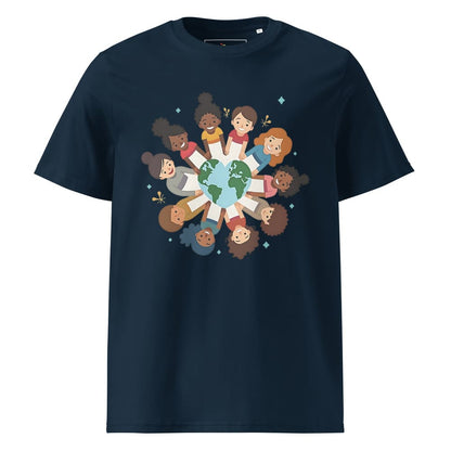 Diversity Kids Around the World T-Shirt – Heart Earth Organic Cotton Tee