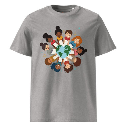 Diversity Kids Around the World T-Shirt – Heart Earth Organic Cotton Tee