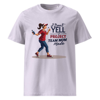 Team Mom Mode T-Shirt – Sports Mom Gift – Organic Cotton Tee