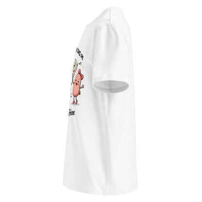 My Classroom Runs on Treble & Caffeine – Funny Music Teacher Gift – Cute Coffee & Music Cartoon Design – Eco-Friendly Shirt