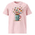 Fueled by Caffeine and Chaos T-Shirt – Funny Organic Cotton Tee for Teachers & Coffee Lovers