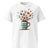 Fueled by Caffeine and Chaos T-Shirt – Funny Organic Cotton Tee for Teachers & Coffee Lovers