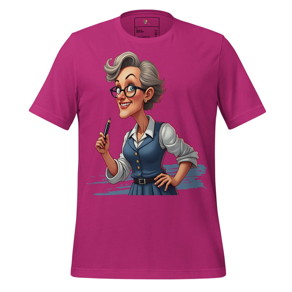 Confident Teacher T-Shirt – Fun Vintage Graphic Tee for Smart Educators