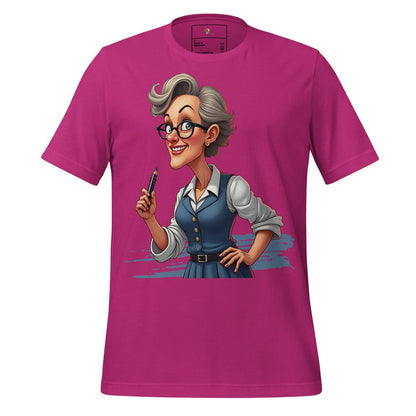 Confident Teacher T-Shirt – Fun Vintage Graphic Tee for Smart Educators