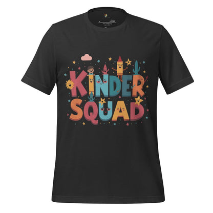 Kinder Squad T-Shirt – Colorful Kindergarten Teacher Shirt | Back to School Tee