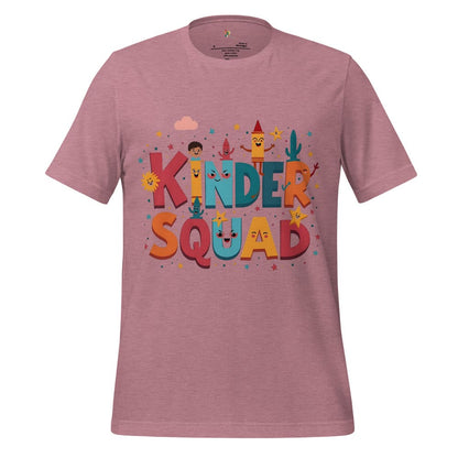 Kinder Squad T-Shirt – Colorful Kindergarten Teacher Shirt | Back to School Tee