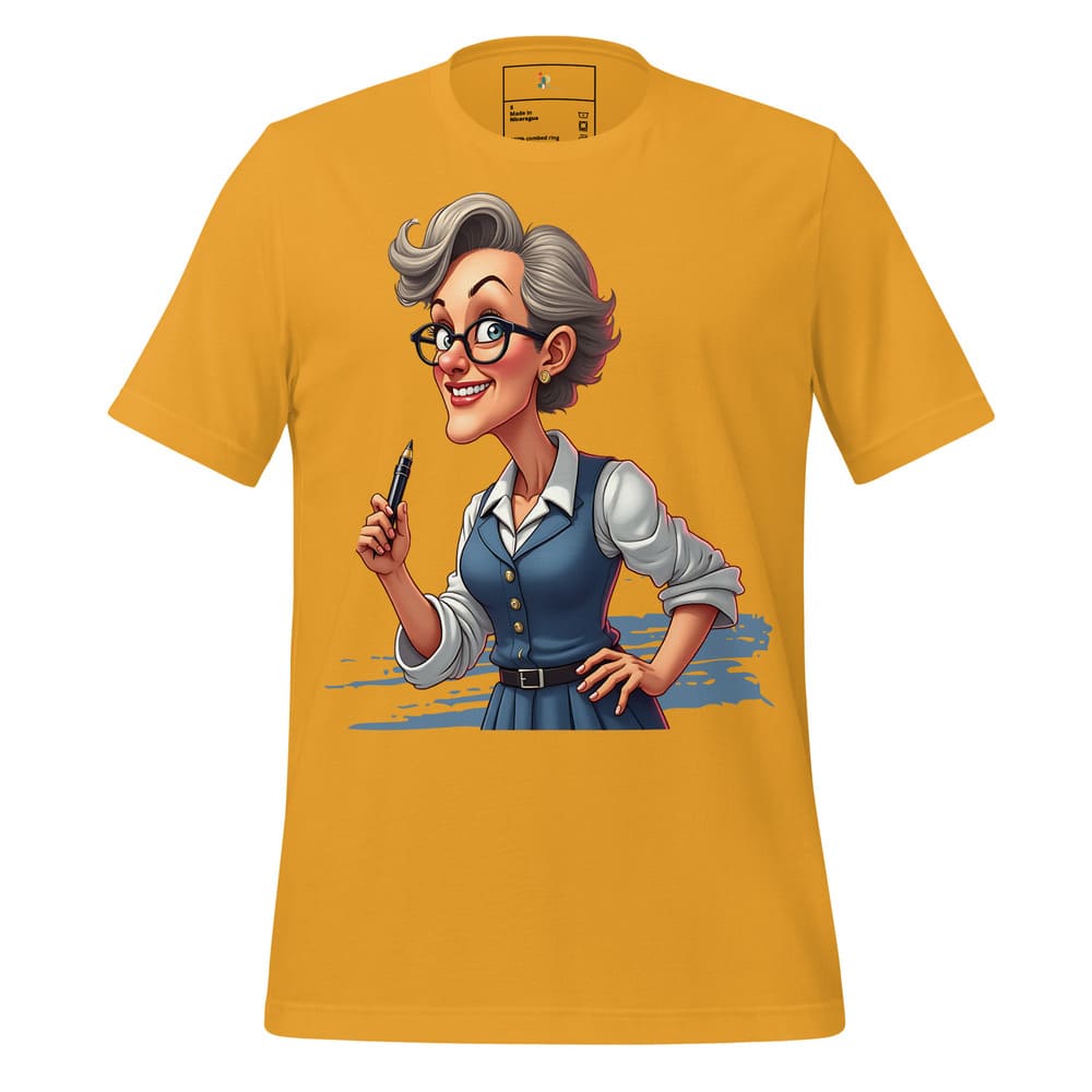 Confident Teacher T-Shirt – Fun Vintage Graphic Tee for Smart Educators