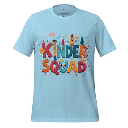 Kinder Squad T-Shirt – Colorful Kindergarten Teacher Shirt | Back to School Tee
