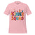 Kinder Squad T-Shirt – Colorful Kindergarten Teacher Shirt | Back to School Tee