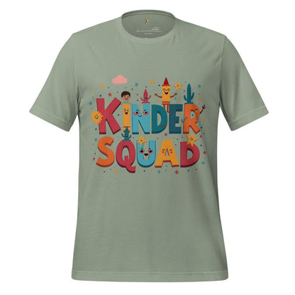 Kinder Squad T-Shirt – Colorful Kindergarten Teacher Shirt | Back to School Tee