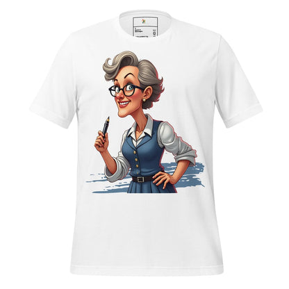 Confident Teacher T-Shirt – Fun Vintage Graphic Tee for Smart Educators